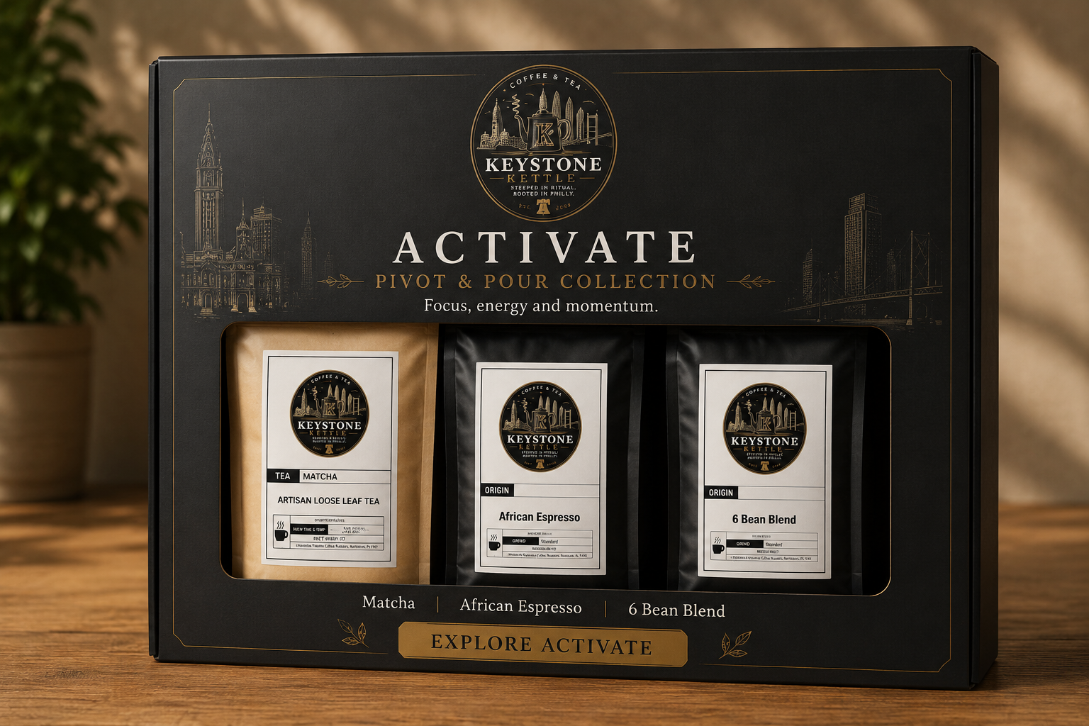 Activate Momentum Bundle: Pivot & Pour Collection